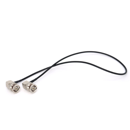 Ultra-Soft SDI Video Signal Cable Elbow BNC to BNC Camera RF Coaxial Cable