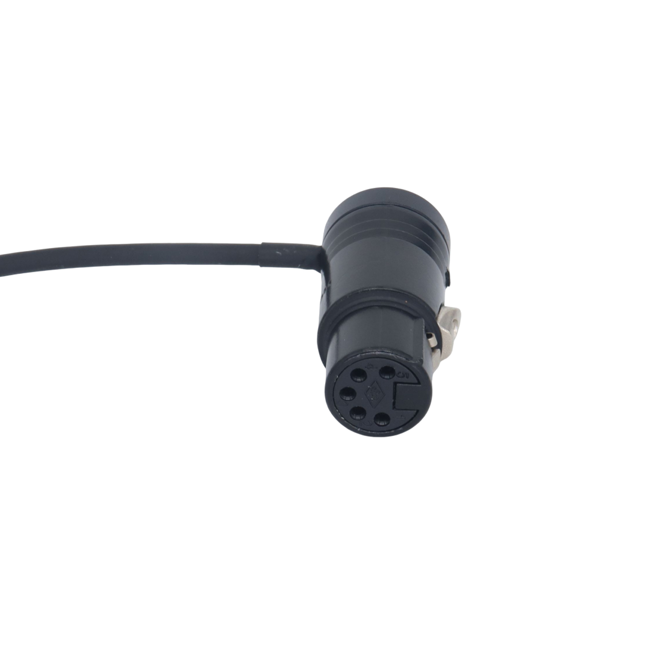 Low-Profile XLR 4Pin Female to Dual Low-Profile TA3M Splitter Cable