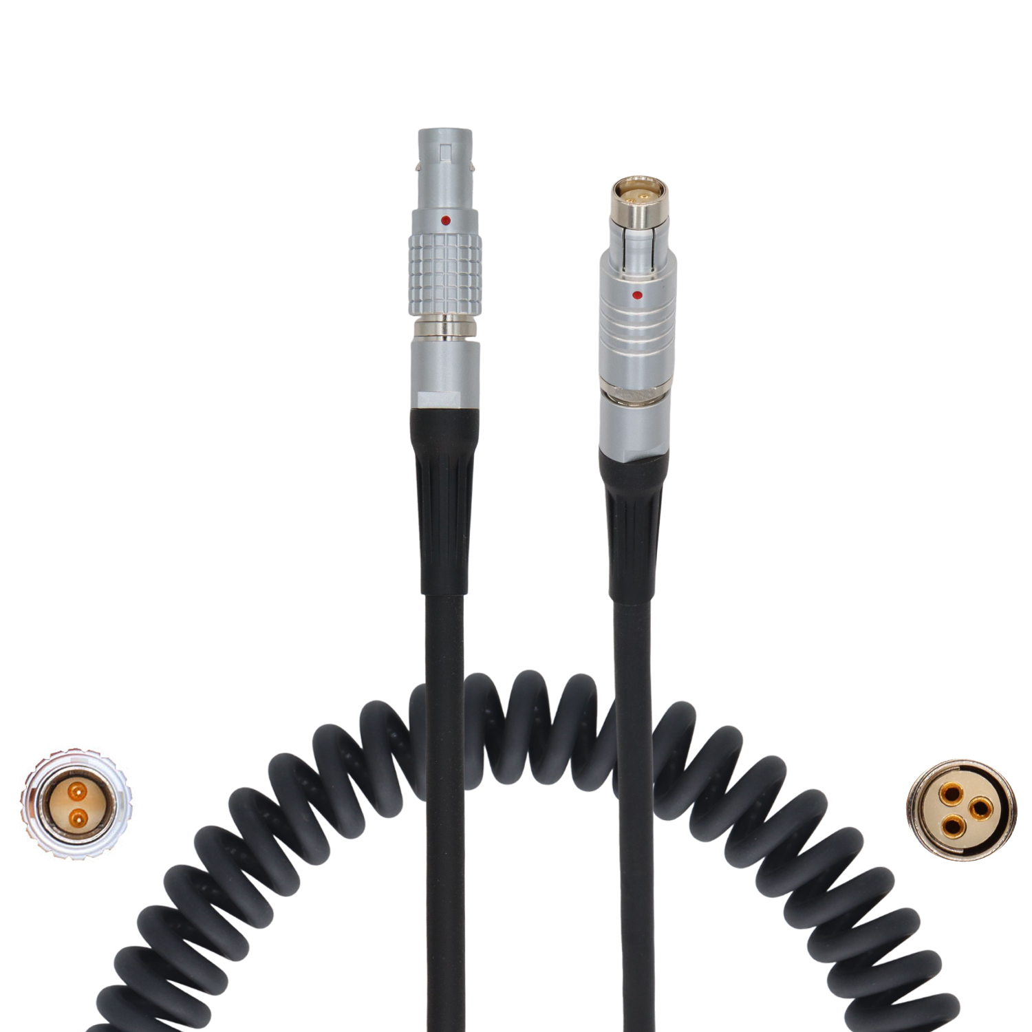 0B 2Pin Male to RS 3Pin Female CCM-1 Camera Control Monitor Power Cable for ARRI Alexa 35, Alexa Mini LF Camera
