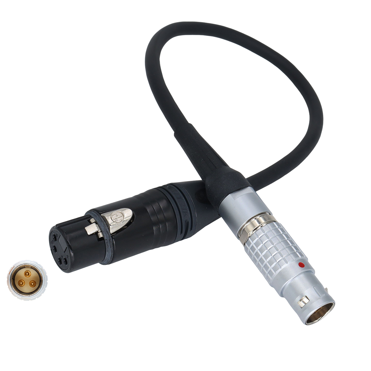 Power Cable Steadicam m2 2B 3Pin to XLR 4Pin Female for SONY Venice 2
