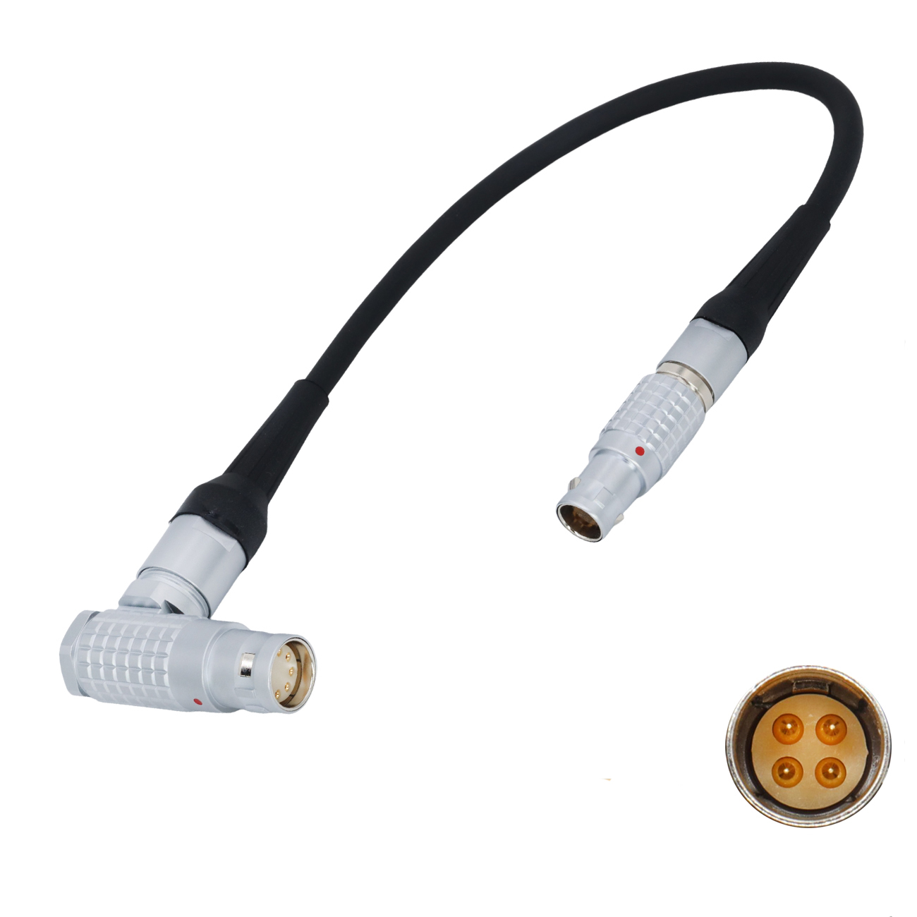 Power Cable ARRI Trinity 1B 4Pin to 2B 8Pin Female for ARRI Alexa/35/Mini/MiniLF/AMIRAI