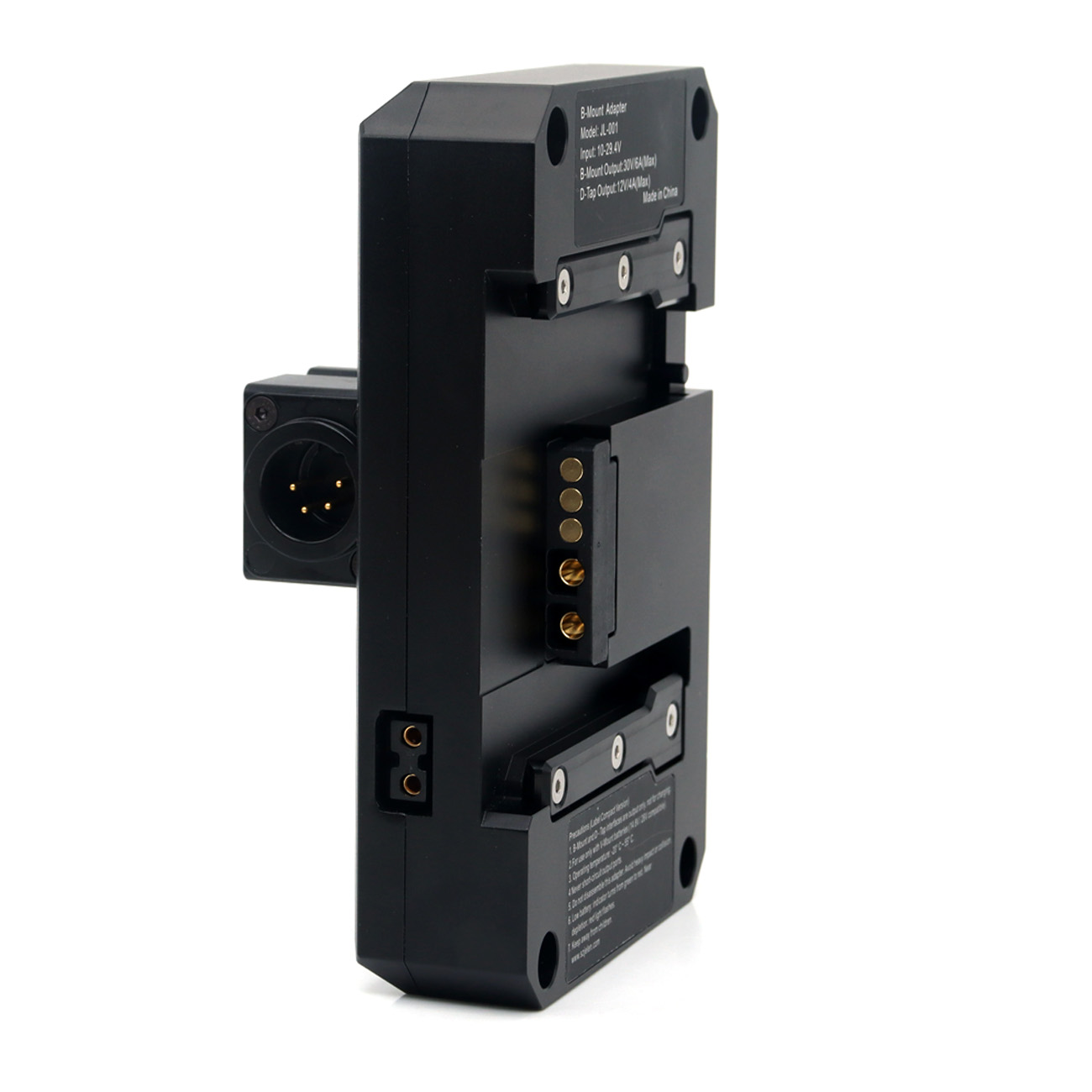 Power Converter Board XLR 4Pin Male to B-Mount Female Ronin 2/Trinity/Steadicam Input 12-24V to Output 30V Power the ARRI Alexa 35, RONIN 2 power boost box ARRI 35