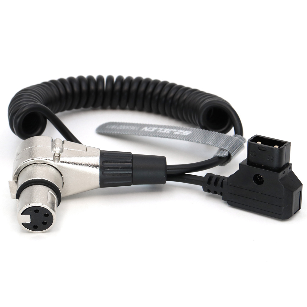 Power Cable D-tap to XLR 4Pin Female for ROLAND EDIROL R88, Tvlogic/SONY