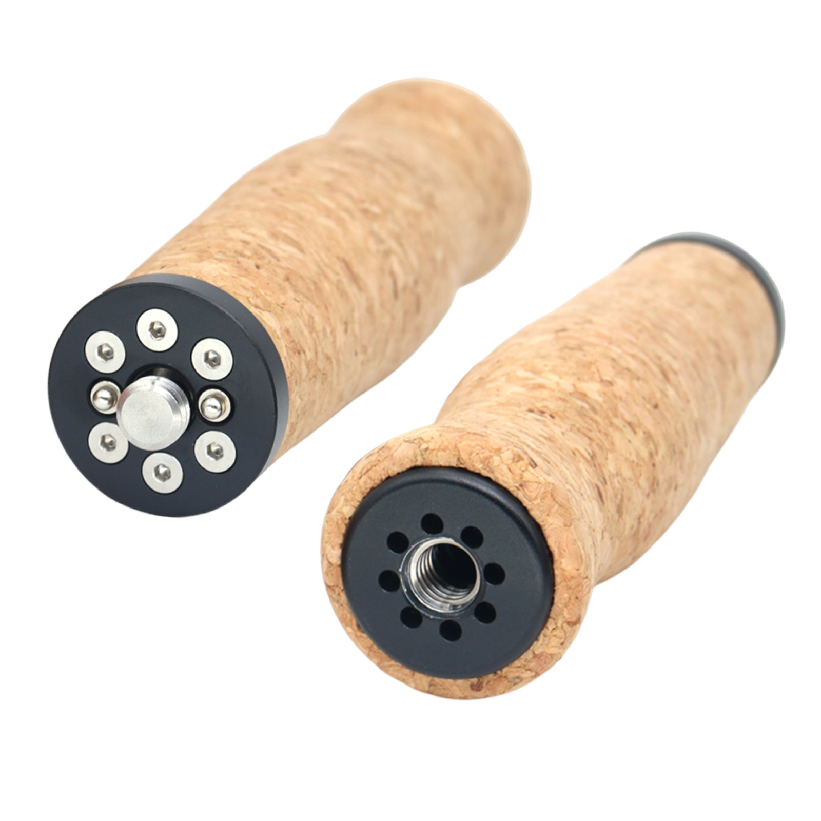 Camera Top Handle Circular Cork Handle with 3/8"-16 Screw and Spring Locating Pin
