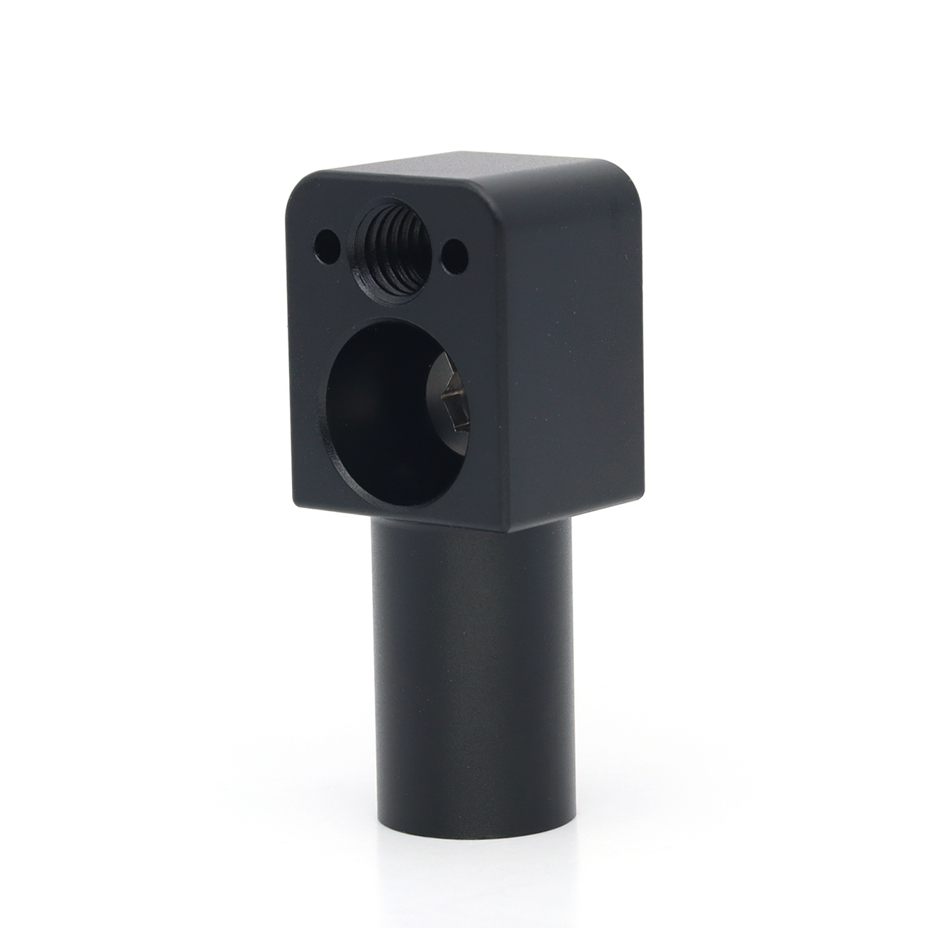 Ultra short 3/8 screw fixing 19mm rod mounting bracket ,Elastic positioning pin, 3/8 screw hole extension.