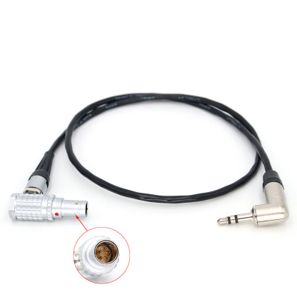 Timecode Cable 0B 5Pin Male to 3.5mm with Lock for ARRI ALEXA Mini LF