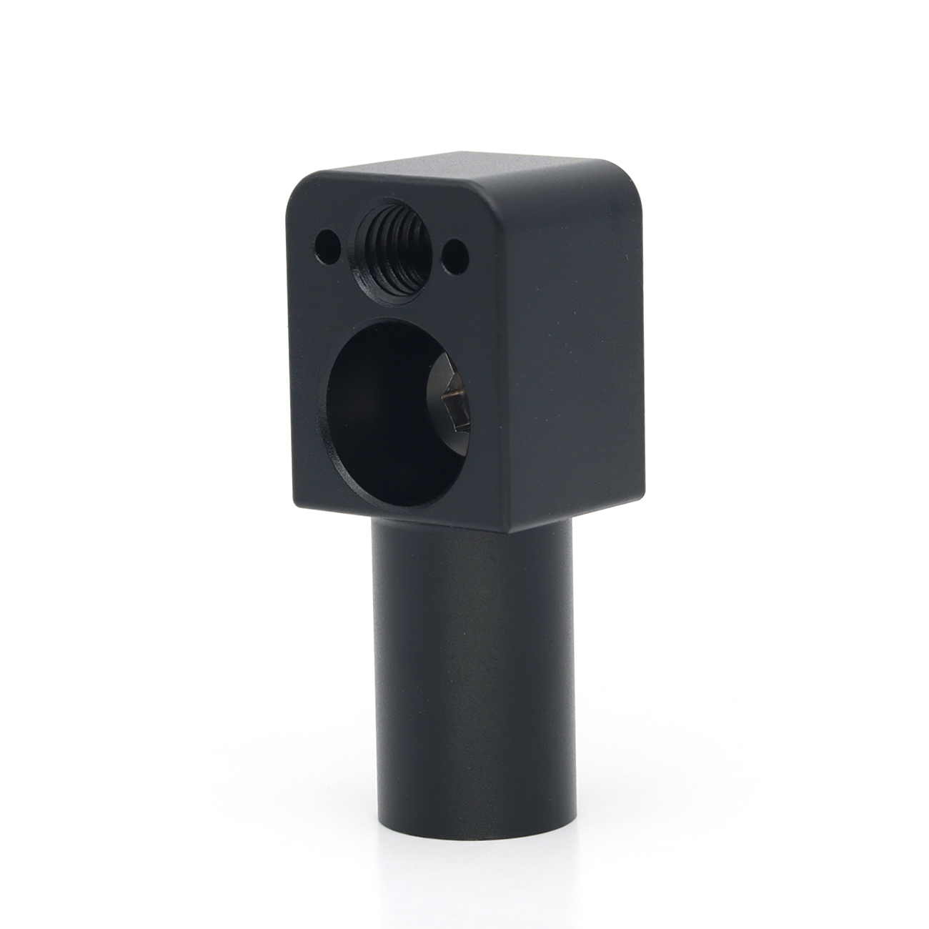 Ultra short 3/8 screw fixing 19mm rod mounting bracket ,Elastic positioning pin, 3/8 screw hole extension.