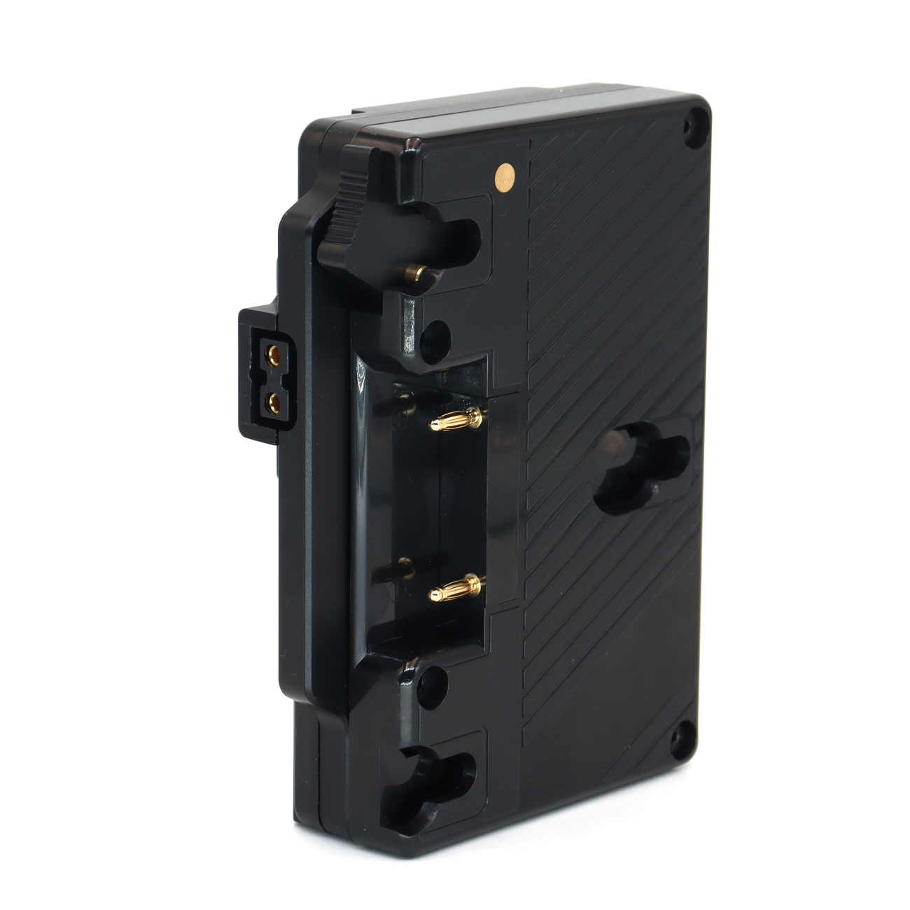 V-Mount to Gold-Mount Adapter with D-TAP Port for Anton Bauer/Gold Mount Battery