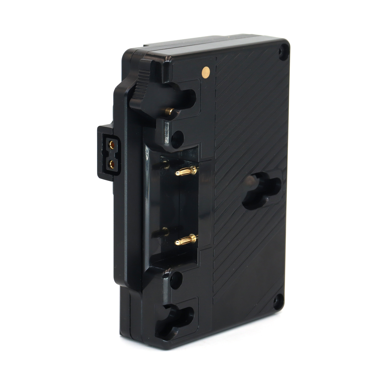 V-Mount to Gold-Mount Adapter with D-TAP Port for Anton Bauer/Gold Mount Battery