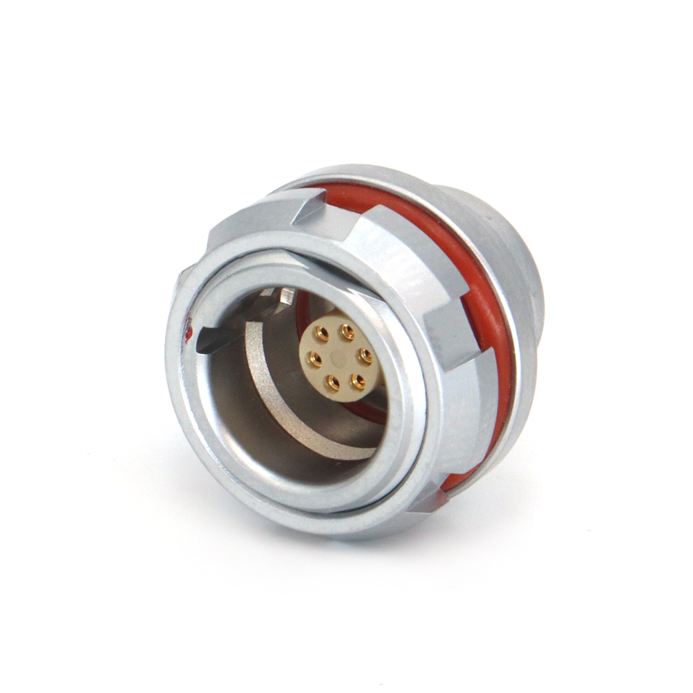FGG FHG EGG EEG 0K 2~12Pin Circular Plug Watertight IP68 Push-Pull Latching Connector