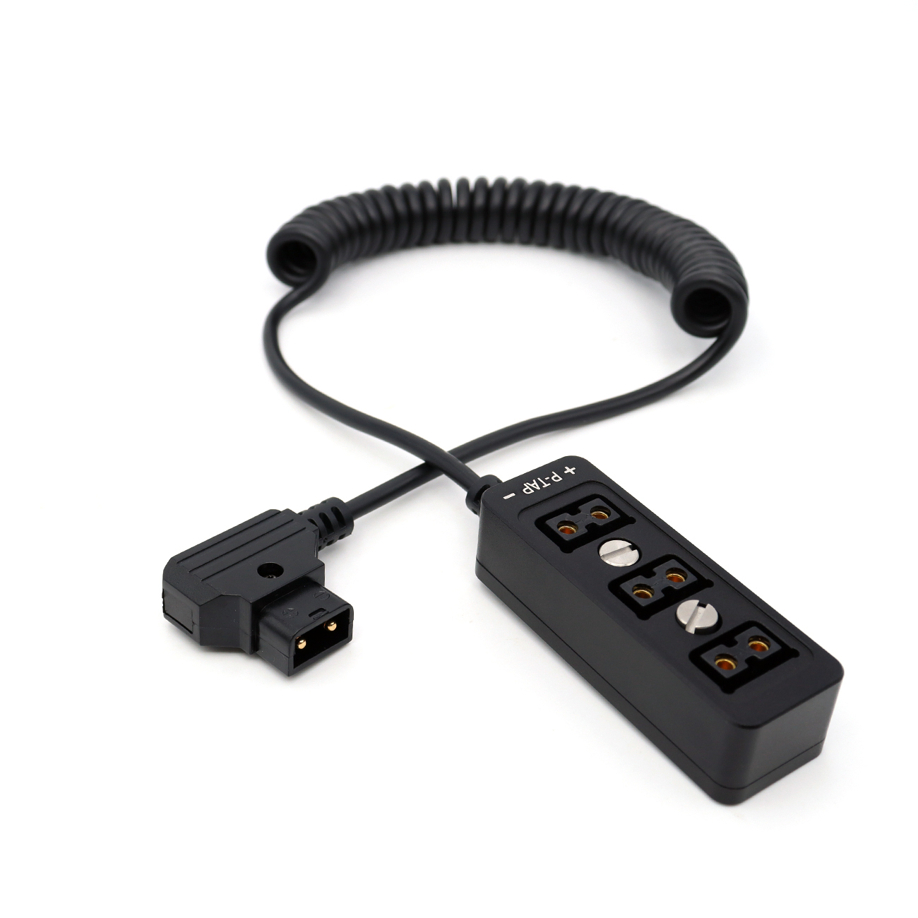 D-tap Three Way Splitter Distributor Spiral wire Metal Case with 1/4‘’ M4 screw