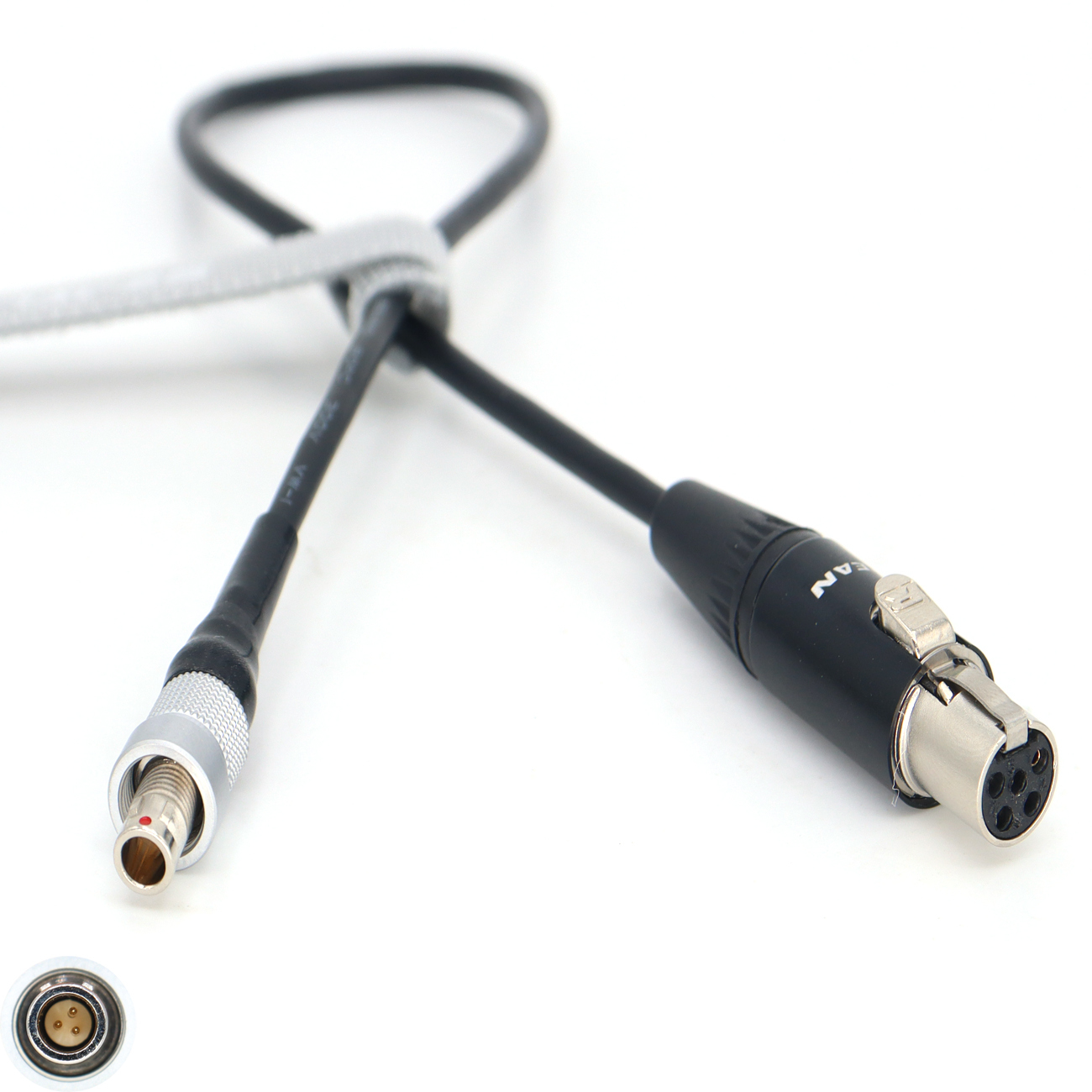 Audio Cable FVB 3Pin to TA5F Female for Sennheiser SK2000 to wisycom PHA48