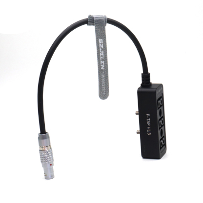 MK-V V4 D-Box has AR 12V&24V 0B 4Pin/1B 3Pin/1B 4Pin/1B 8Pin to 3 D-tap Camera power three way splitter with 1/4‘’ screw