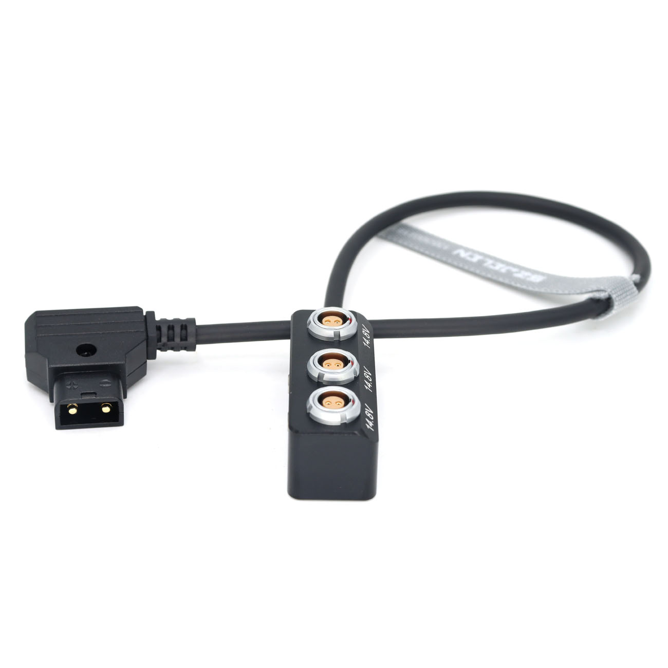 12V 0B 2Pin/RS 3Pin/D-tap to 3*0B 2Pin Female Hub Adapter Splitter for Camera ARRI, SONY, RED