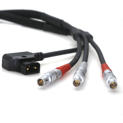 CAM 7pin to DTAP power cable+ LBUS 4pin to LBUS 4pin for ARRI cforce RF motor/ HI5 motor power cable and Wireless Focus Wire