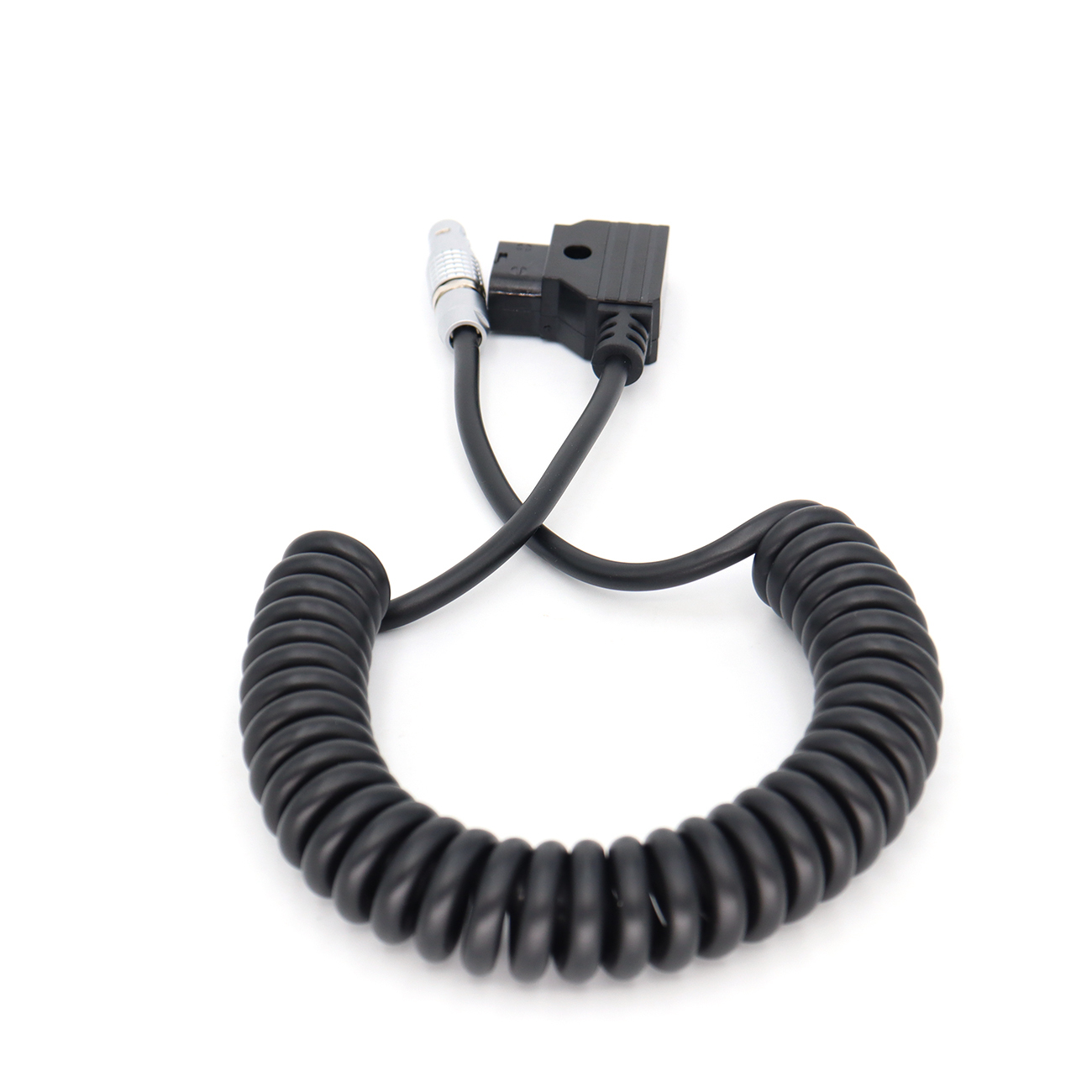 Power Coiled Cable D-tap to Adjustable Plug 0B 2Pin Female for RED Komodo