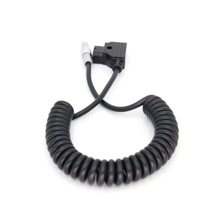 Power Coiled Cable D-tap to Adjustable Plug 0B 2Pin Female for RED Komodo