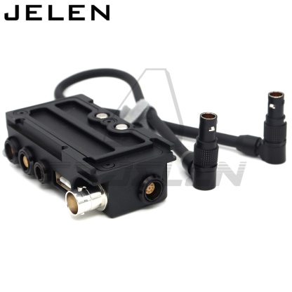 B-Box RED komodo KOMODO-X EXT9-pin splitter-R/S (3pin Fischer) Time code (0B 5pin) CTRL (00B 4pin) 5V (USB) Genlock (BNC)