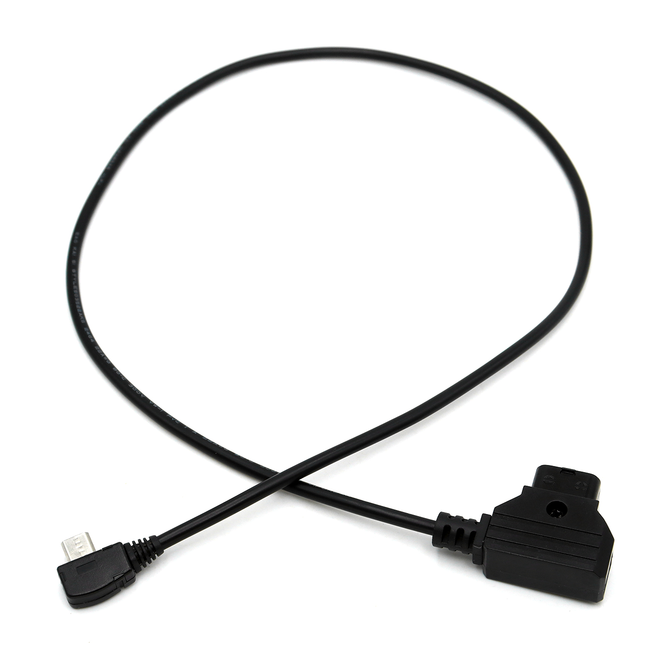 Nucleus-Nano Motor Power Cable P-TAP D-tap to Micro USB Right Angle 14.8V for Tilta V-Mount