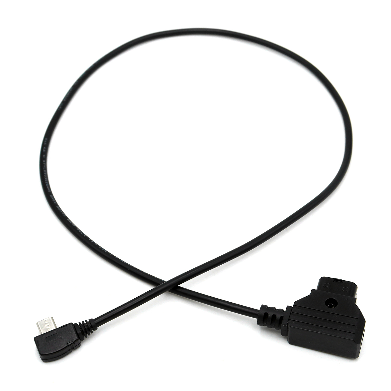 Nucleus-Nano Motor Power Cable P-TAP D-tap to Micro USB Right Angle 14.8V for Tilta V-Mount