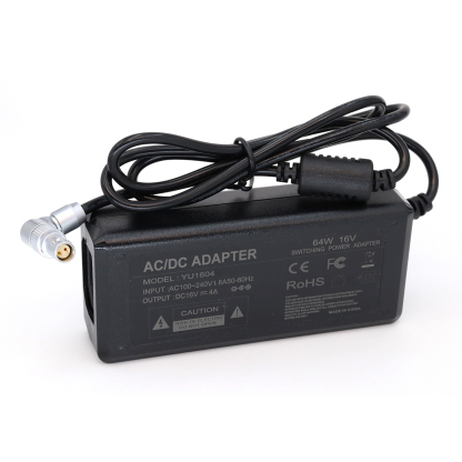 Camera RED KOMODO 2pin female power 220-110V Power Adapter to 16V