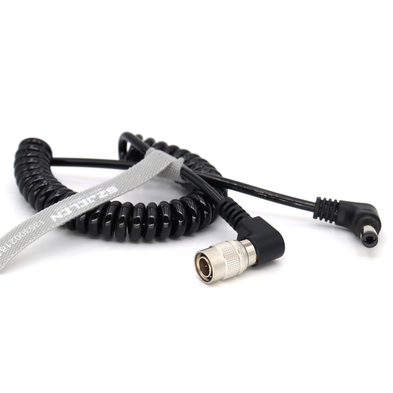 Power Coiled Cable DC 5.5/2.5 to Hirose 4Pin Male for Sound Devices 688 633 Zoom F8