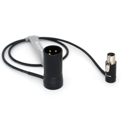 Audio Cable Low-Profile TA3F to XLR 3Pin Male for Lectrosonics LR/SRC Receivers to Sound Devices