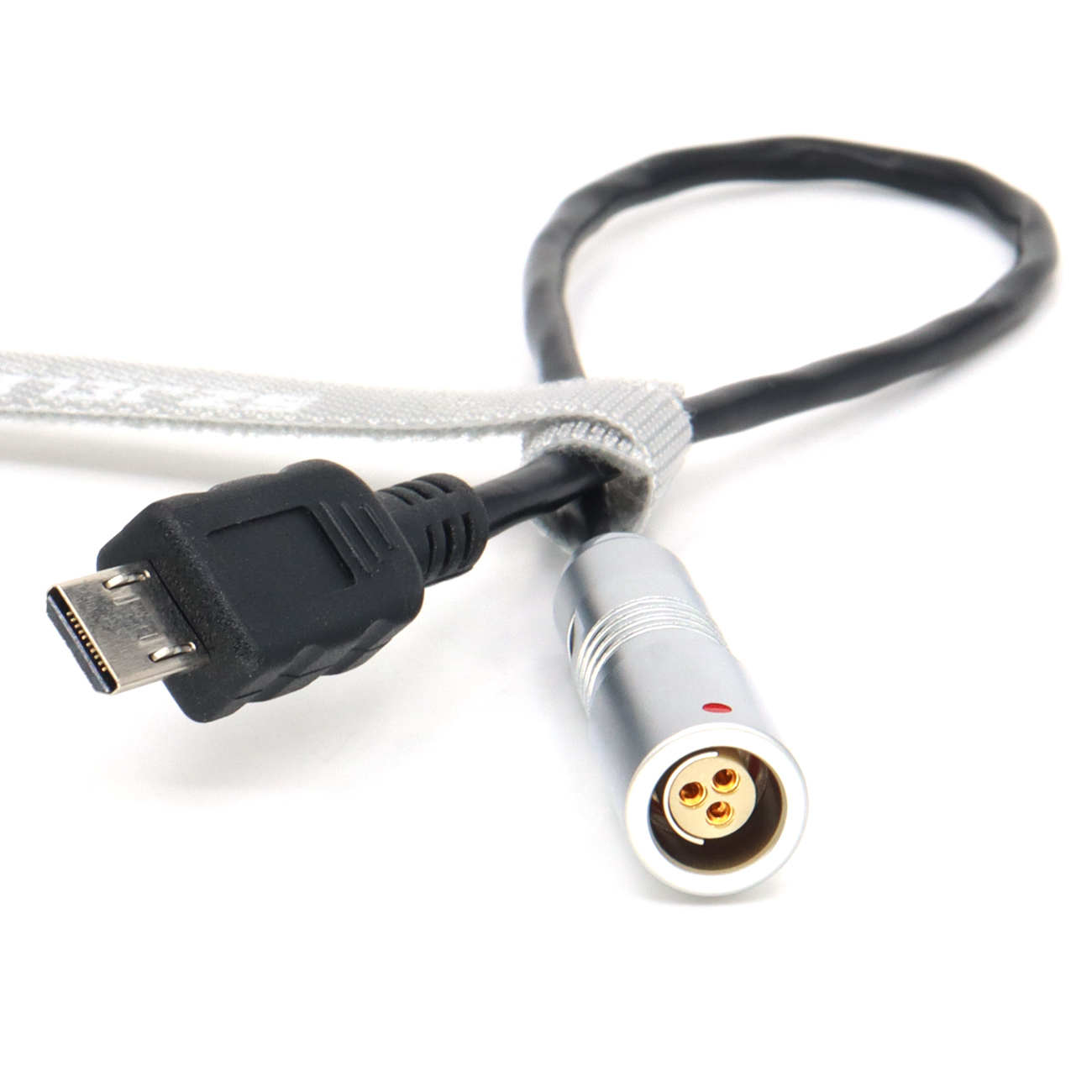FX3/FX30 RS Trigger Input Cable Micro-USB to Float Fischer 3Pin Female for Sony, ARRI, Preston, Nucleus, Teradek RT, C-MOTION