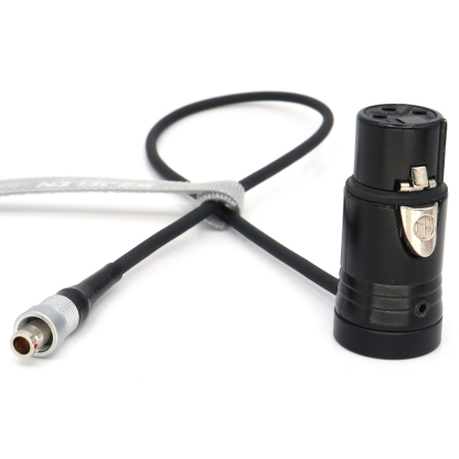 Sennheiser SK2000 Transmitter Audio Input, Connector FVB 00 3 Pin Male Plug to XLR 3Pin Female Cable