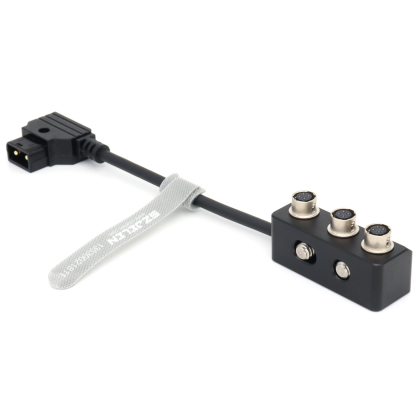 DTAP to Hirose 4Pin Female Hub Adapter Splitter for Camera Power Supply Distributor