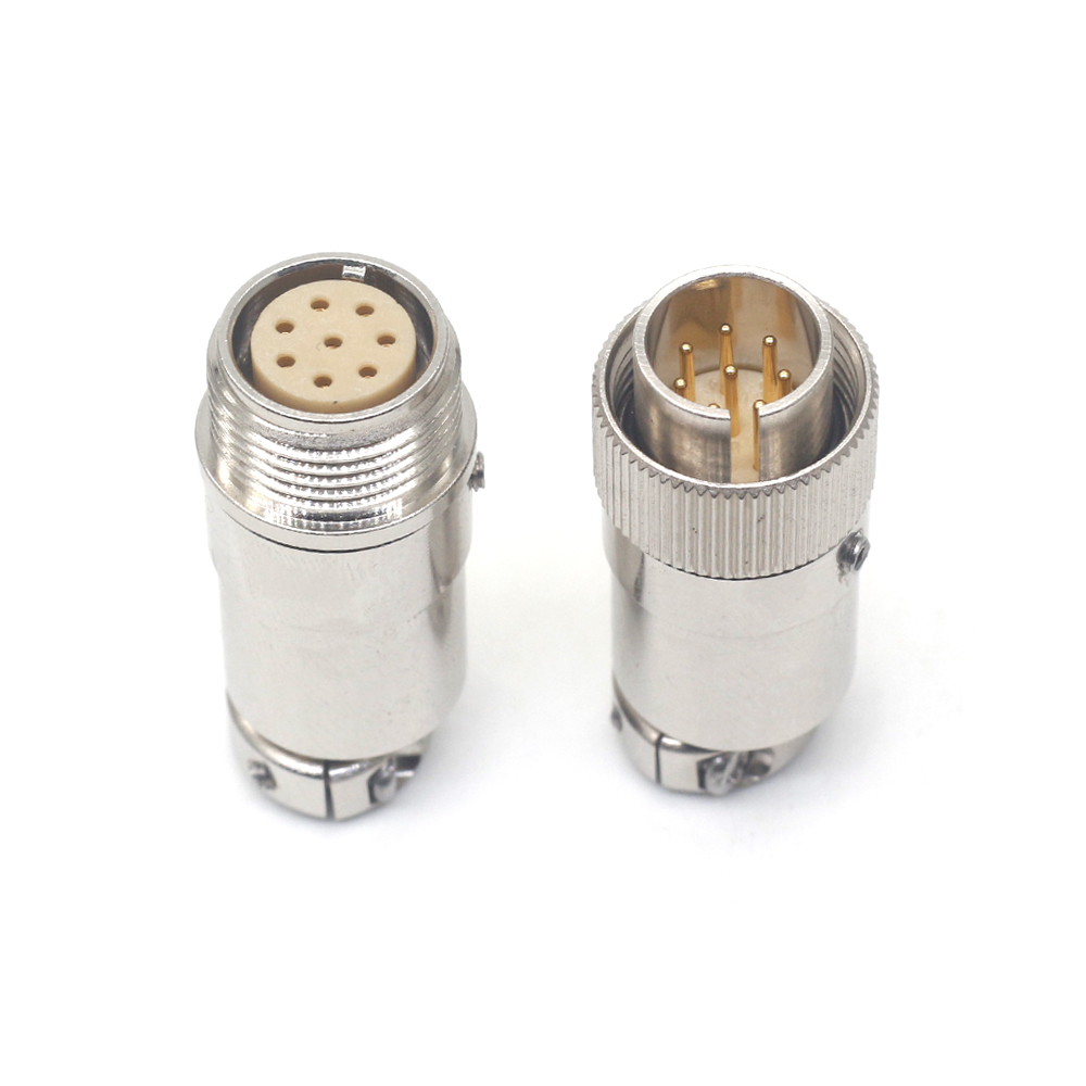 TMW Circular Connector TAJIMI 8Pin Male/Female Plug for old Canon Fujinon Lens