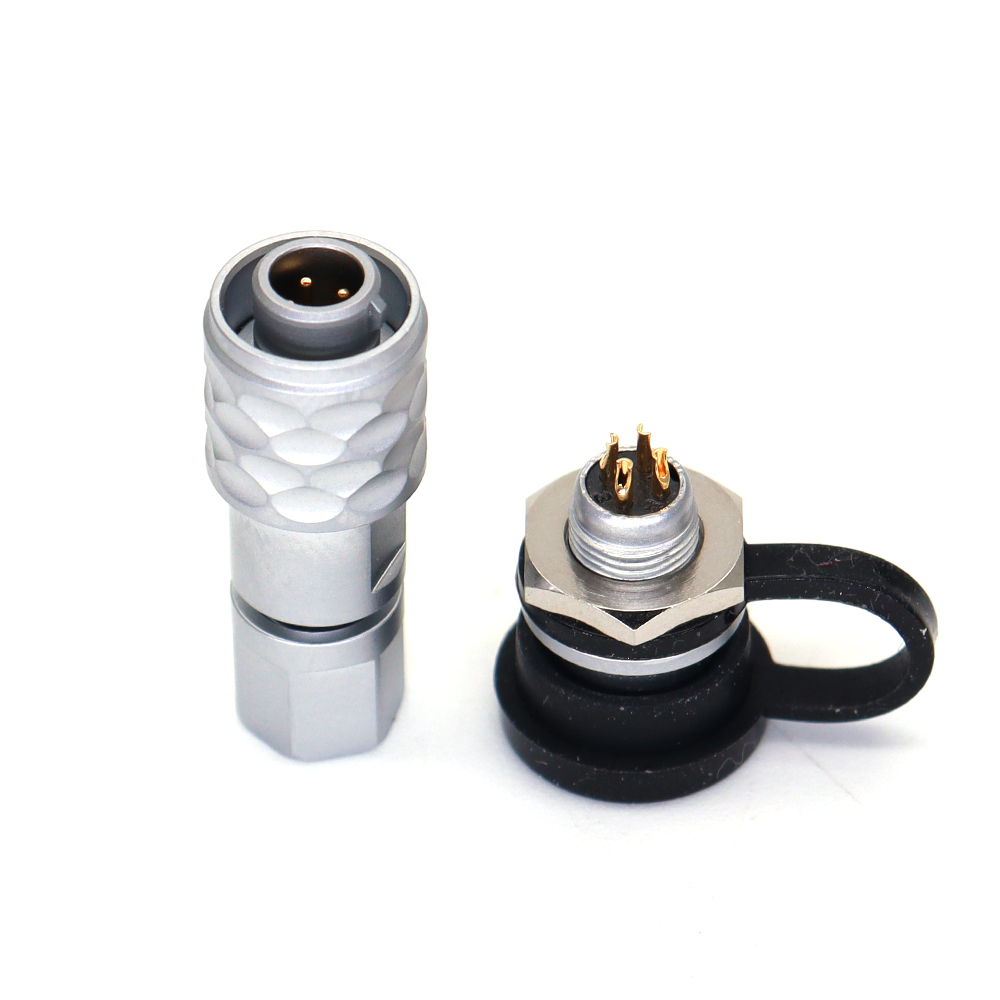 SF6 Series Industrial Push-pull Metal connector SF610 2~5Pin connector electrical connector metal plug and socket