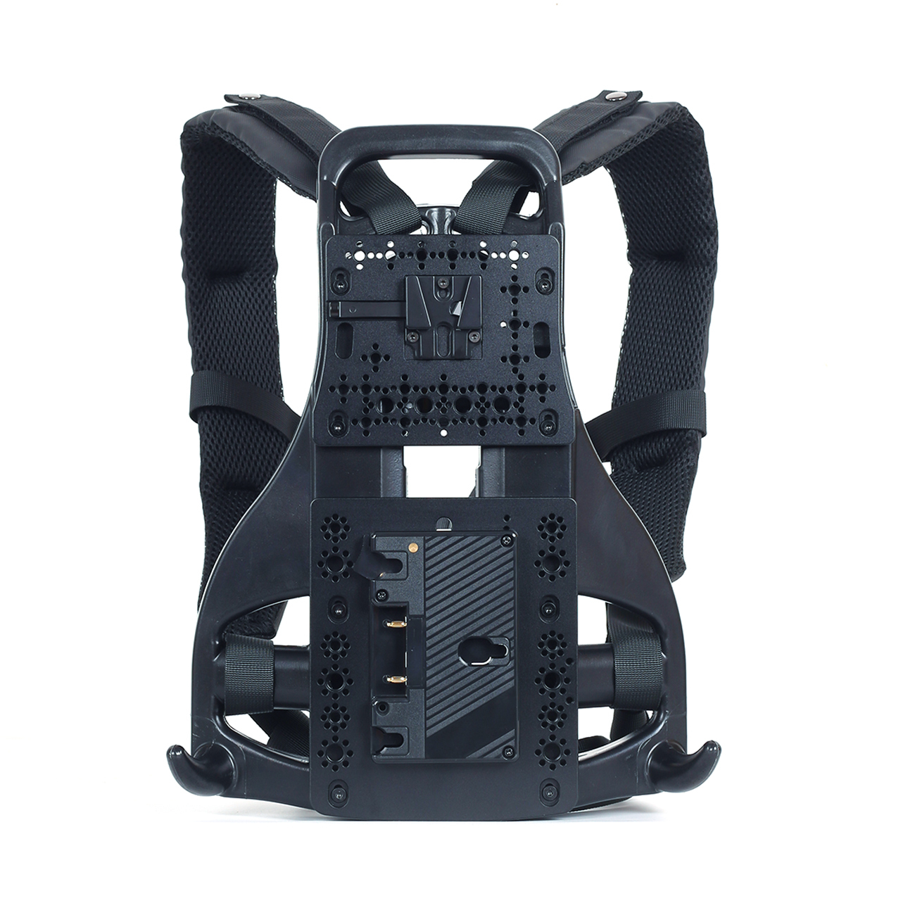 Video Outdoor Live Streaming Broadcast Backpack Plate Vest For V-Mount/Gold-Mount Battery
