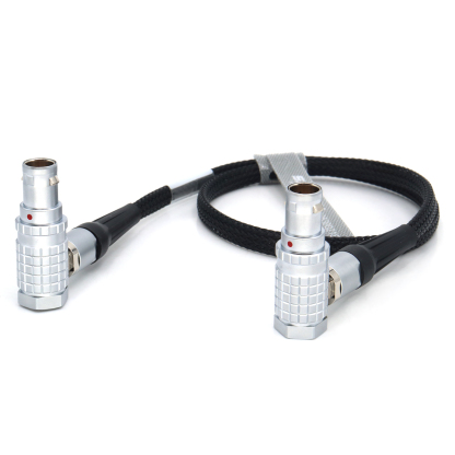 Power Data Cable Straight/Elbow 1B 8Pin Male to Male for Steadicam M1 M2 VOLT3