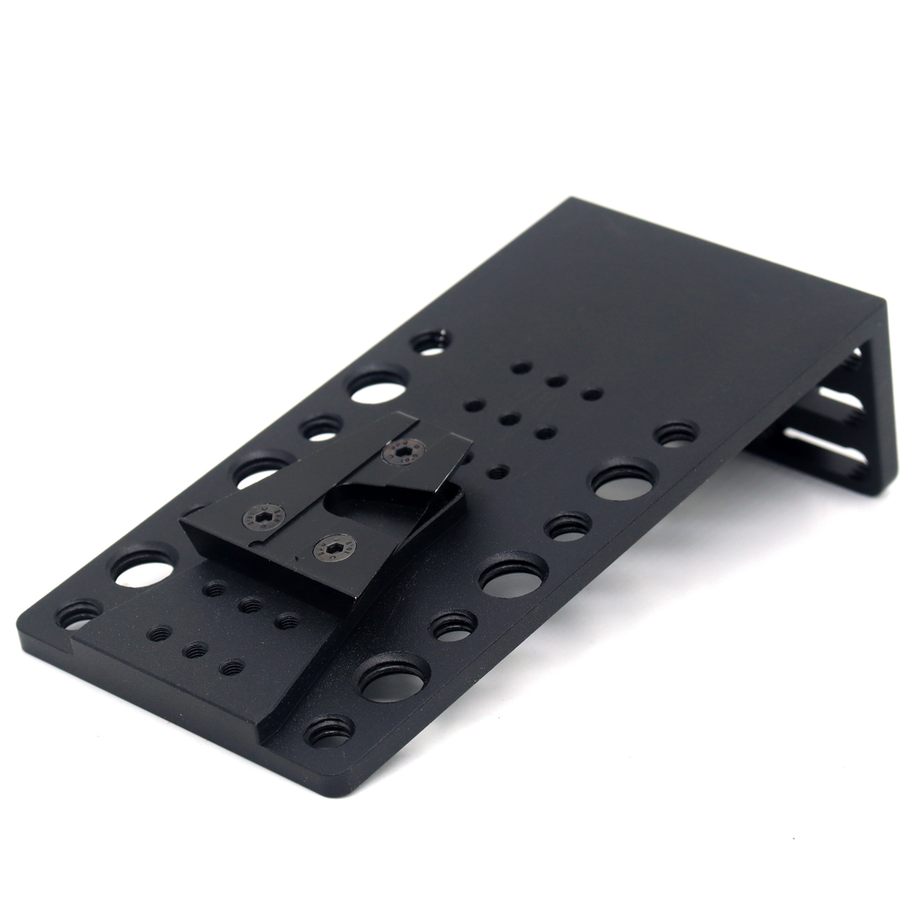 V-Mount Right Angle Bracket with 1/4"-20 Screw, 1/4"-20 & 3/8"-16 Holes for Video Accessory Expansion Mount for Camera Cheese Plate, Holder, Field Monitor
