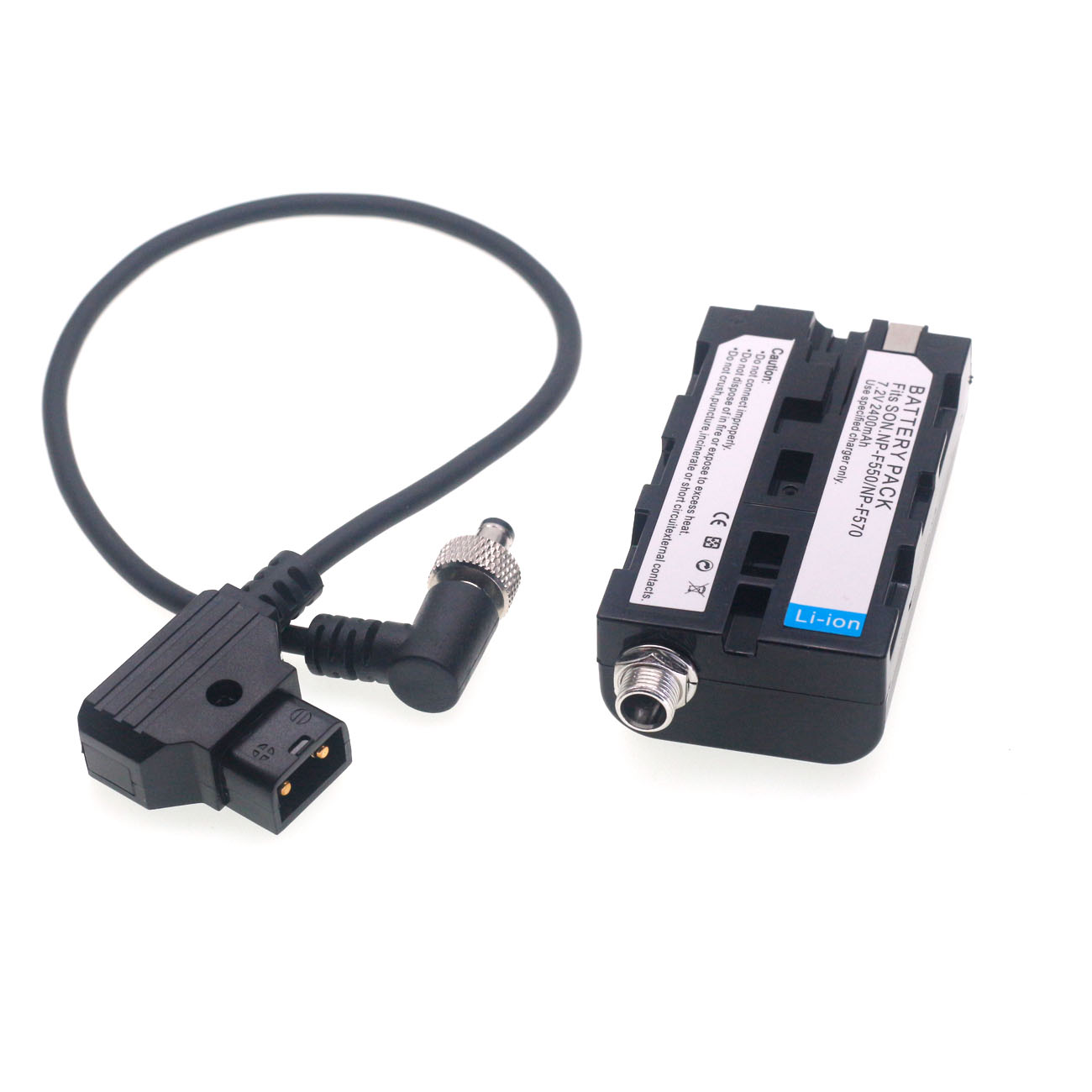 NP-F550/NP-F570/970 Power Coupler DC Dummy Battery for Sony