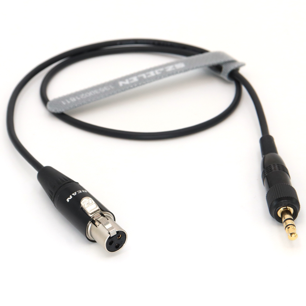 Audio Cable Locking 3.5mm to TA3F/XLR 3Pin Male/Female for SONY 