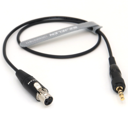 Audio Cable Locking 3.5mm to TA3F/XLR 3Pin Male/Female for SONY 