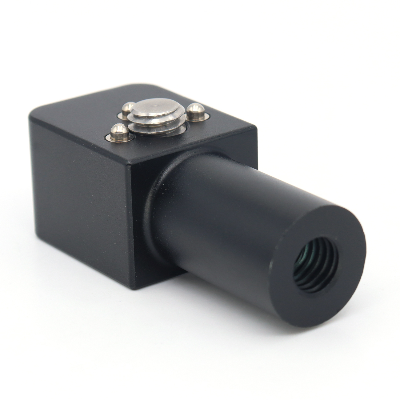 Ultra short 3/8 screw fixing 19mm rod mounting bracket ,Elastic positioning pin, 3/8 screw hole extension.