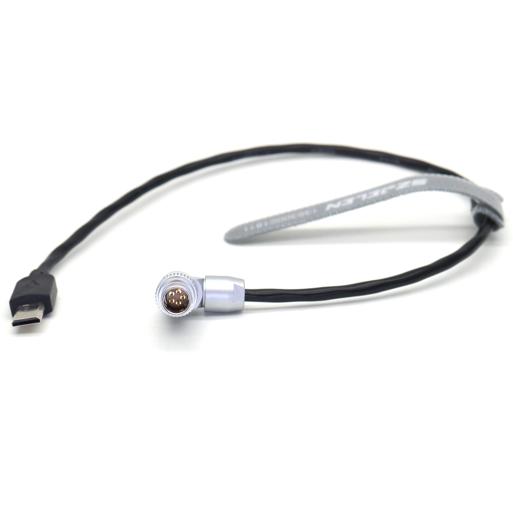 Timecode Cable 3.5mm/DIN 1.0/2.3/0B 5Pin/BNC to Micro-USB for Sony FX3 A7S3 A1 