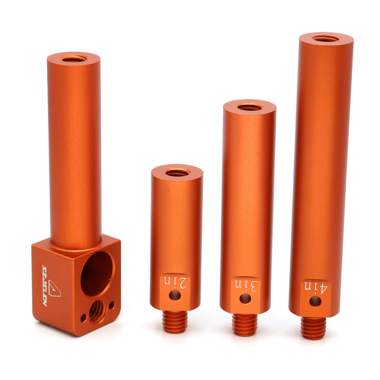 Multicolored 19mm Rod Mounting Bracket with 3/8 Screw and Anti Twist,4 Sections of Length to Match for Arri Red Sony Camera