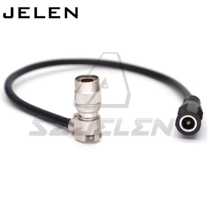 Power Cable DC 2.5mm Female to Hirose 4Pin Male for Sound Devices 688, Zoom f8/f4