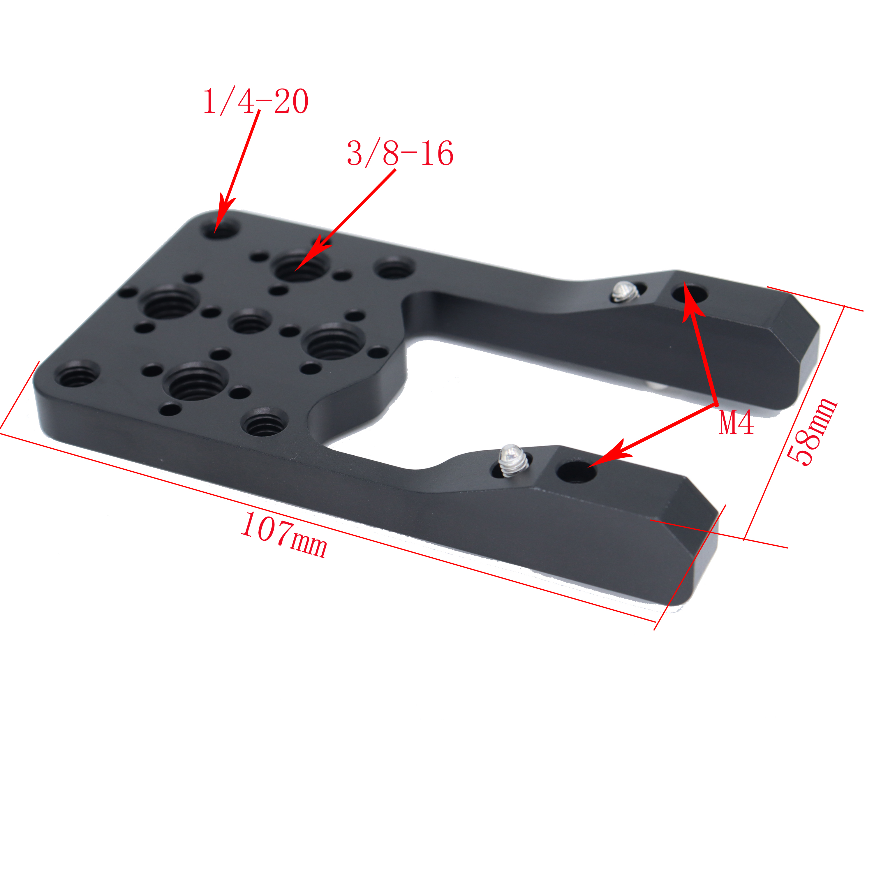 ARRI WCU-4 Base Installation Kit 3/8" and 1/4" Screw for ARRI Wireless Focus Hand Unit