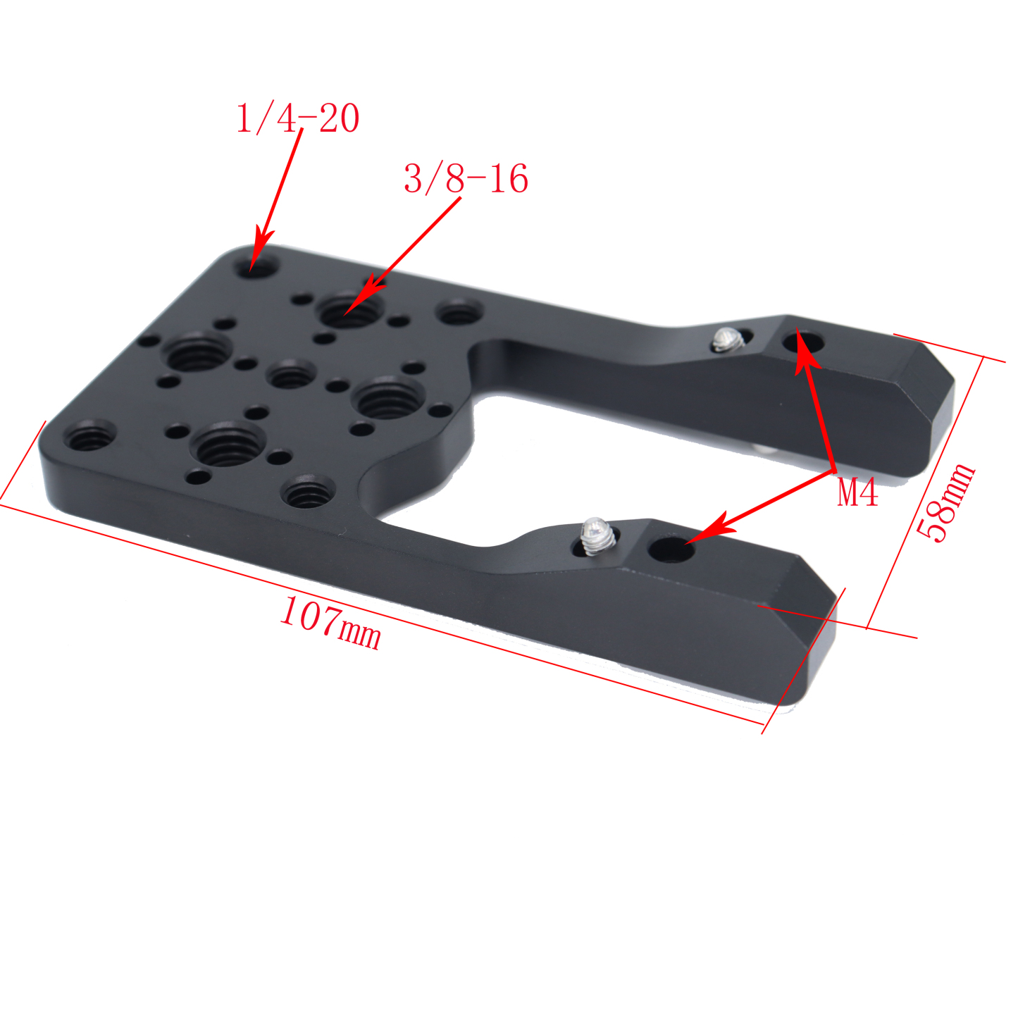 ARRI WCU-4 Base Installation Kit 3/8" and 1/4" Screw for ARRI Wireless Focus Hand Unit