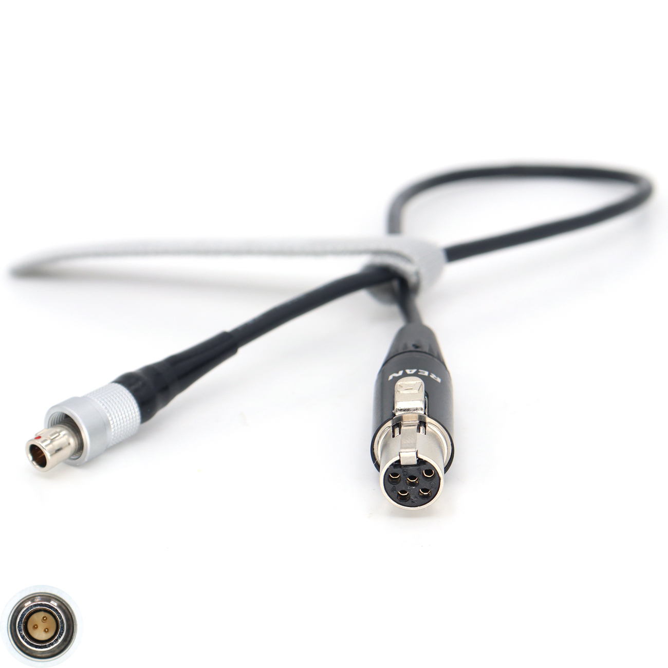 Audio Cable FVB 3Pin to TA5F Female for Sennheiser SK2000 to wisycom PHA48
