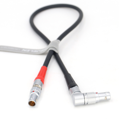Power Cable LBUS 4Pin to Rotate Elbow 0B 2Pin for Arri wcu-4 LBUS FIZ MDR Wireless Focus Wire