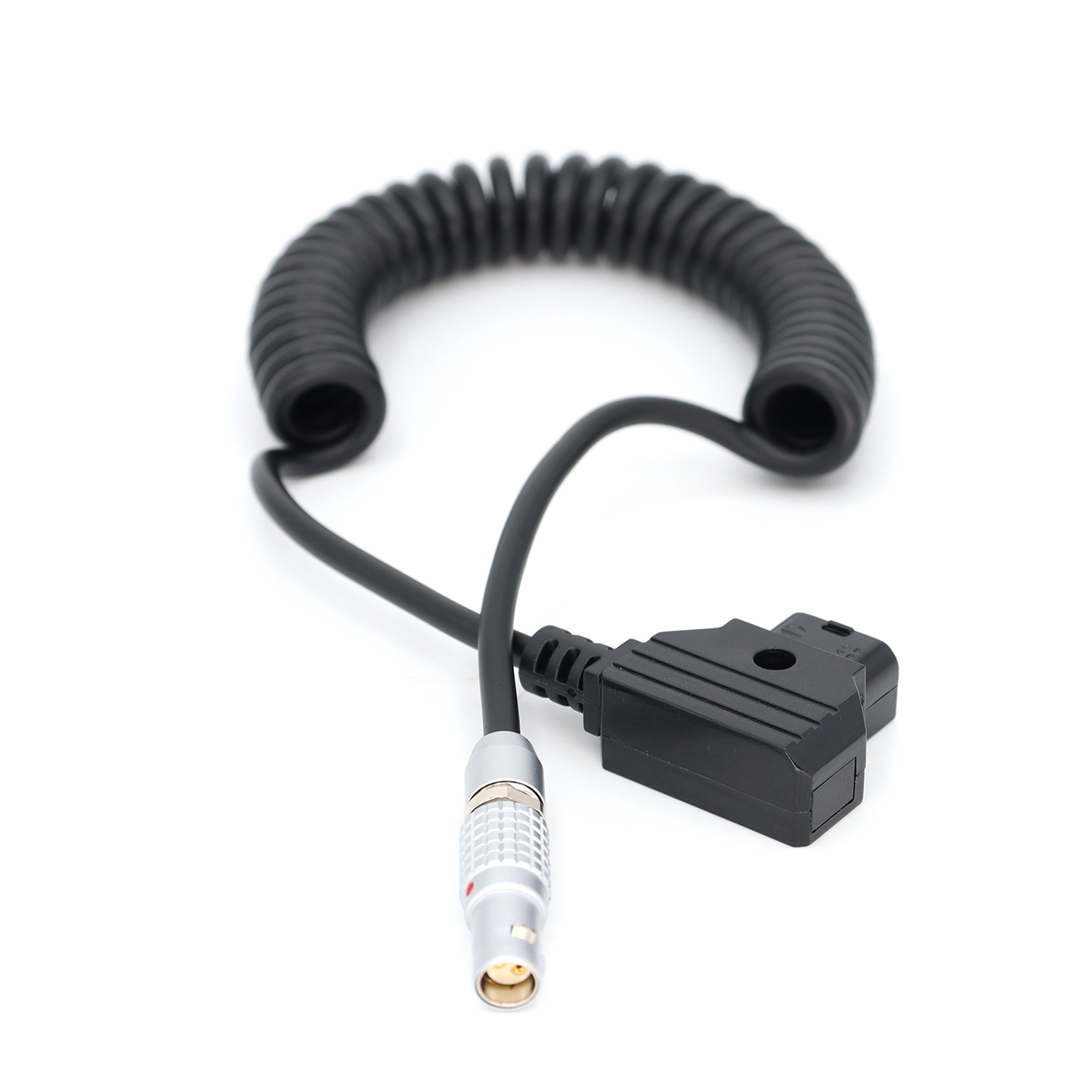 Power Coiled Cable D-tap to Adjustable Plug 0B 2Pin Female for RED Komodo