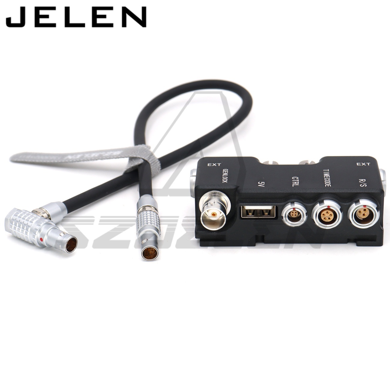 B-Box RED komodo KOMODO-X EXT9-pin splitter-R/S (3pin Fischer) Time code (0B 5pin) CTRL (00B 4pin) 5V (USB) Genlock (BNC)