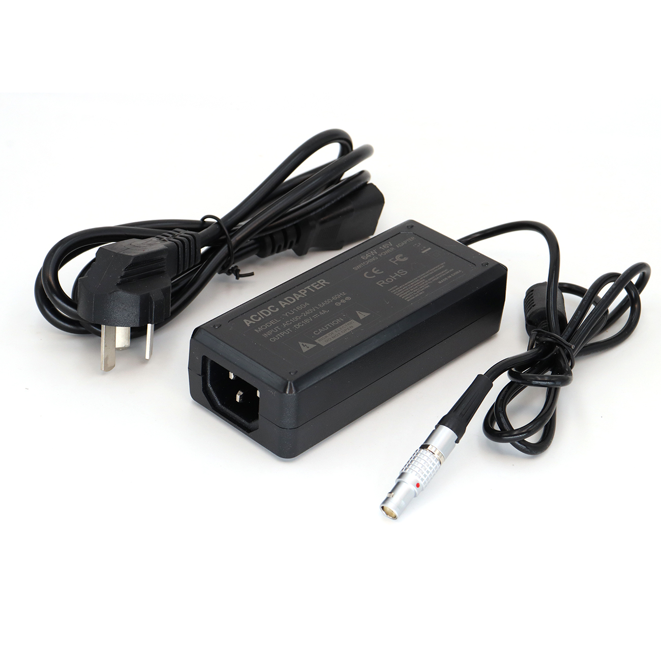 Camera RED KOMODO 2pin female power 220-110V Power Adapter to 16V