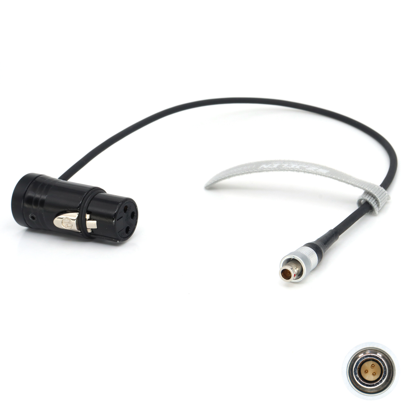 Sennheiser SK2000 Transmitter Audio Input, Connector FVB 00 3 Pin Male Plug to XLR 3Pin Female Cable